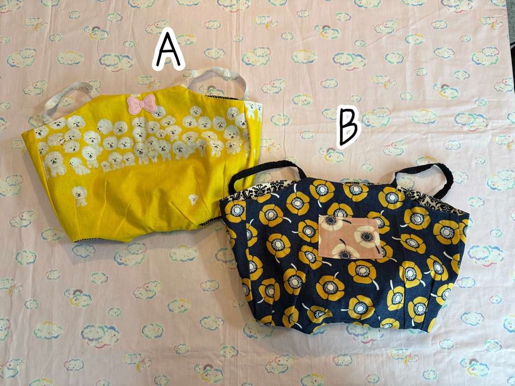 デカちゃんのリバーシブルサロペット