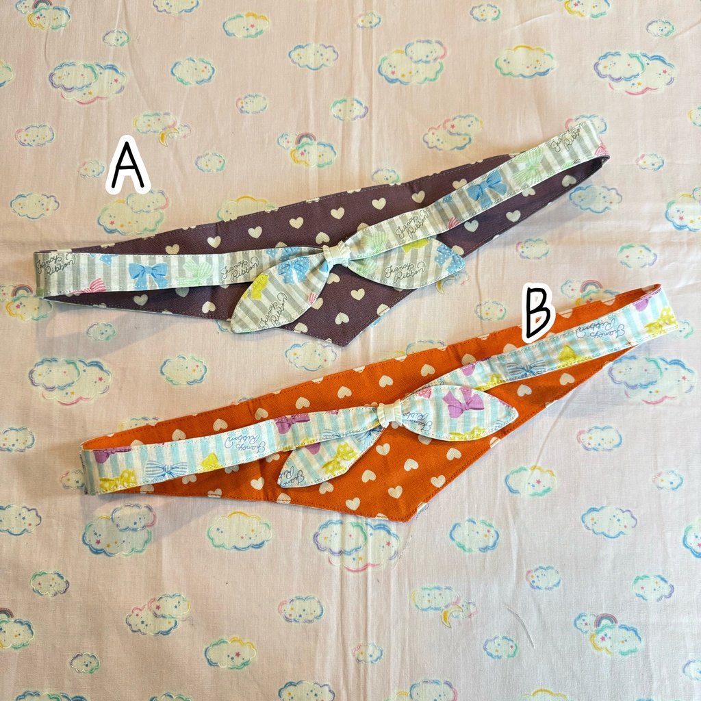 めちゃデカモンぬい用のスタイやリボン