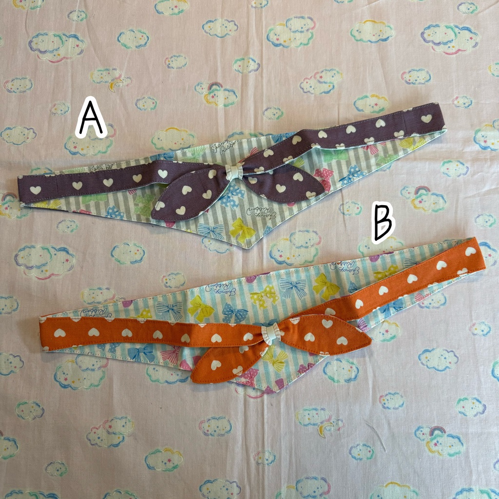 めちゃデカモンぬい用のスタイやリボン