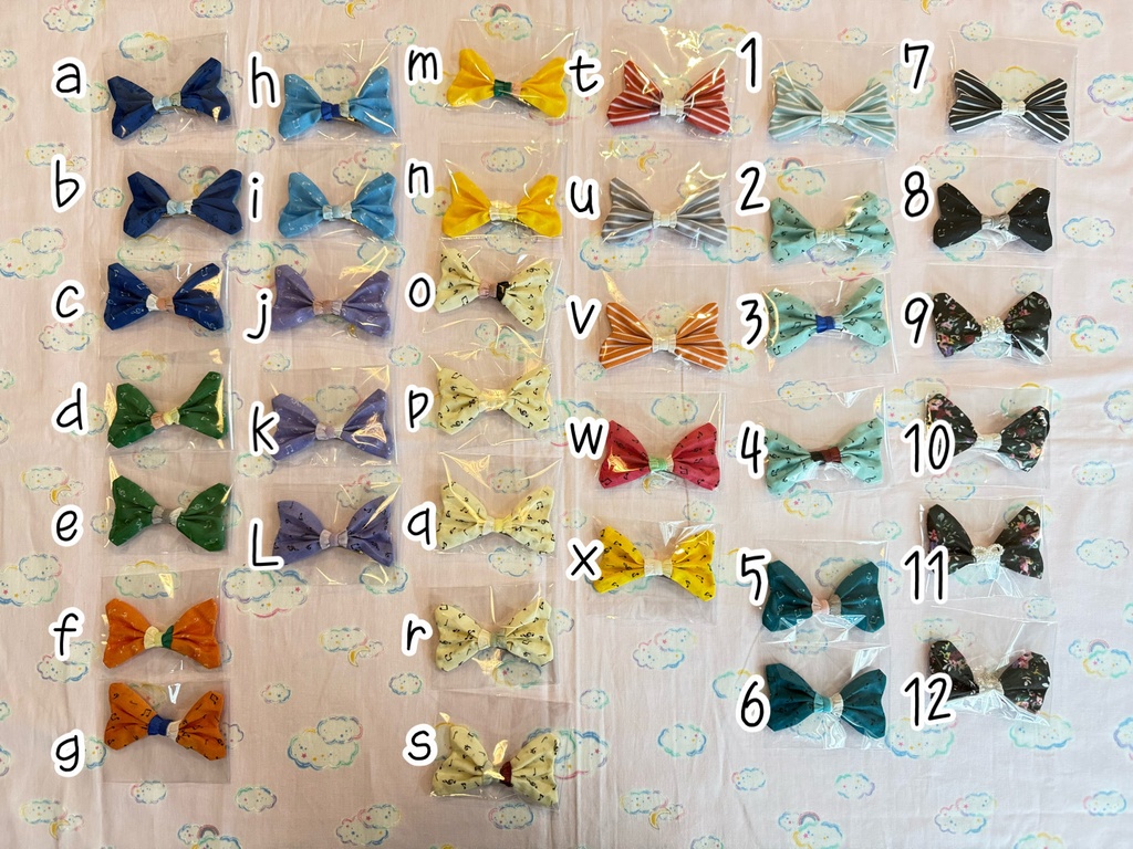 ぴょこっとリボン