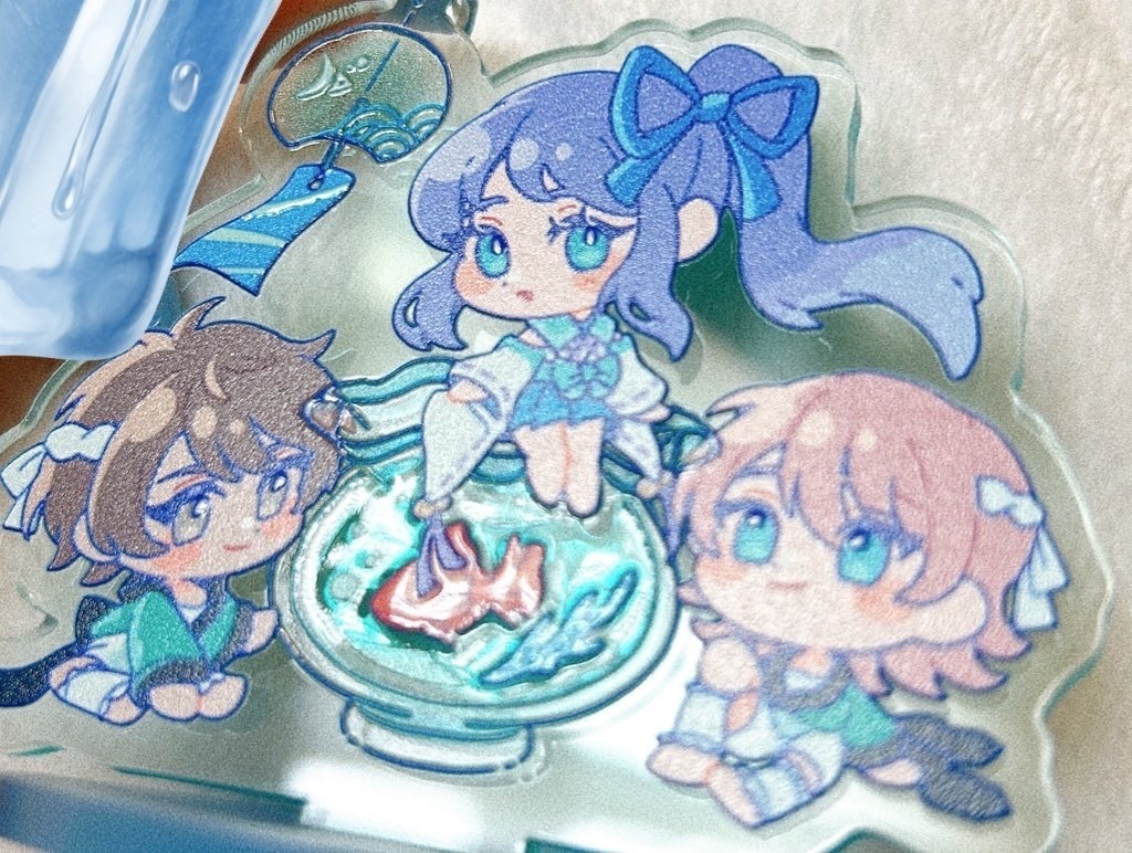 金魚鉢アクスタ