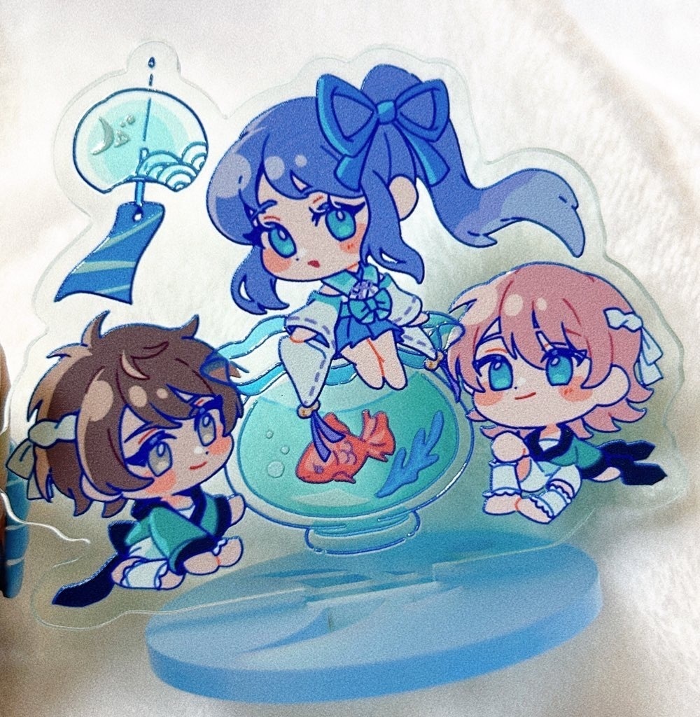 金魚鉢アクスタ