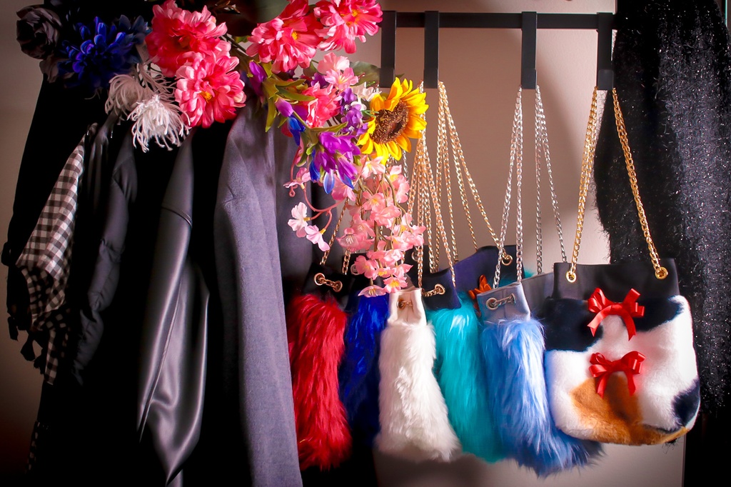 2wayファーバッグ