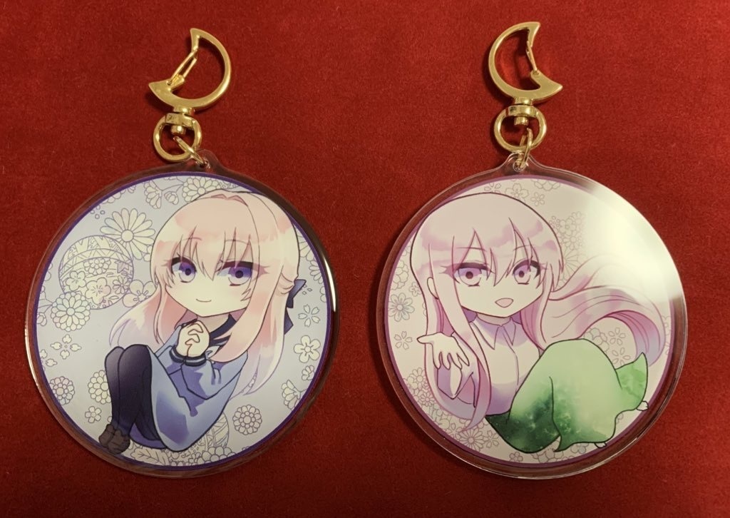 アクリルキーホルダー『月宮姉妹』