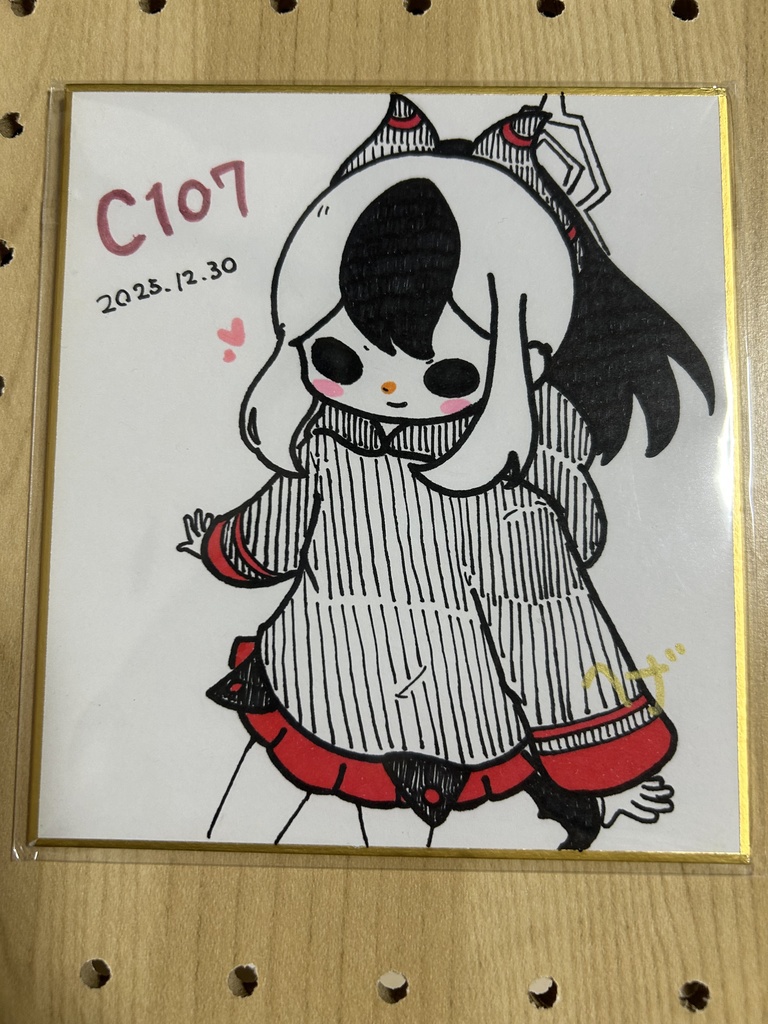 【色紙】カヨコ C107残品