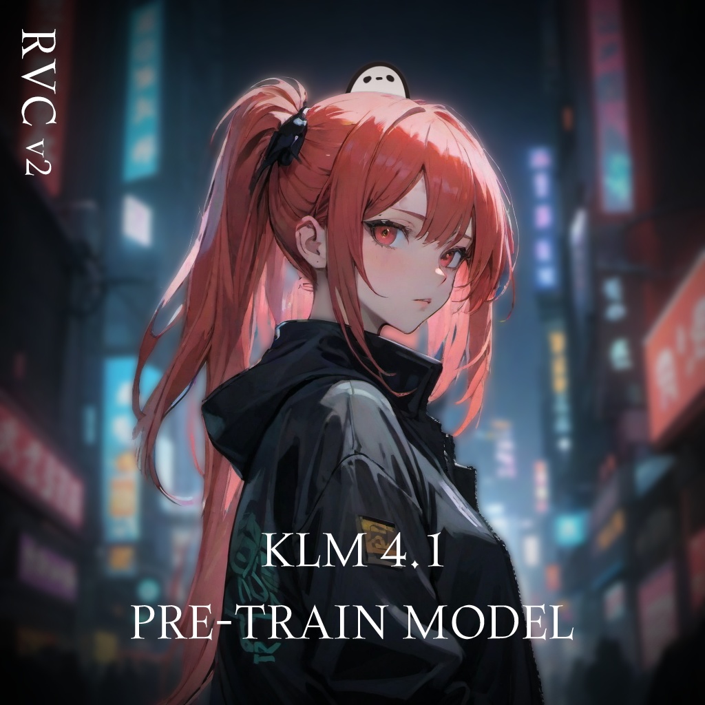 [RVC] KLM 4.1 PRE-TRAINED MODEL [Test Version]