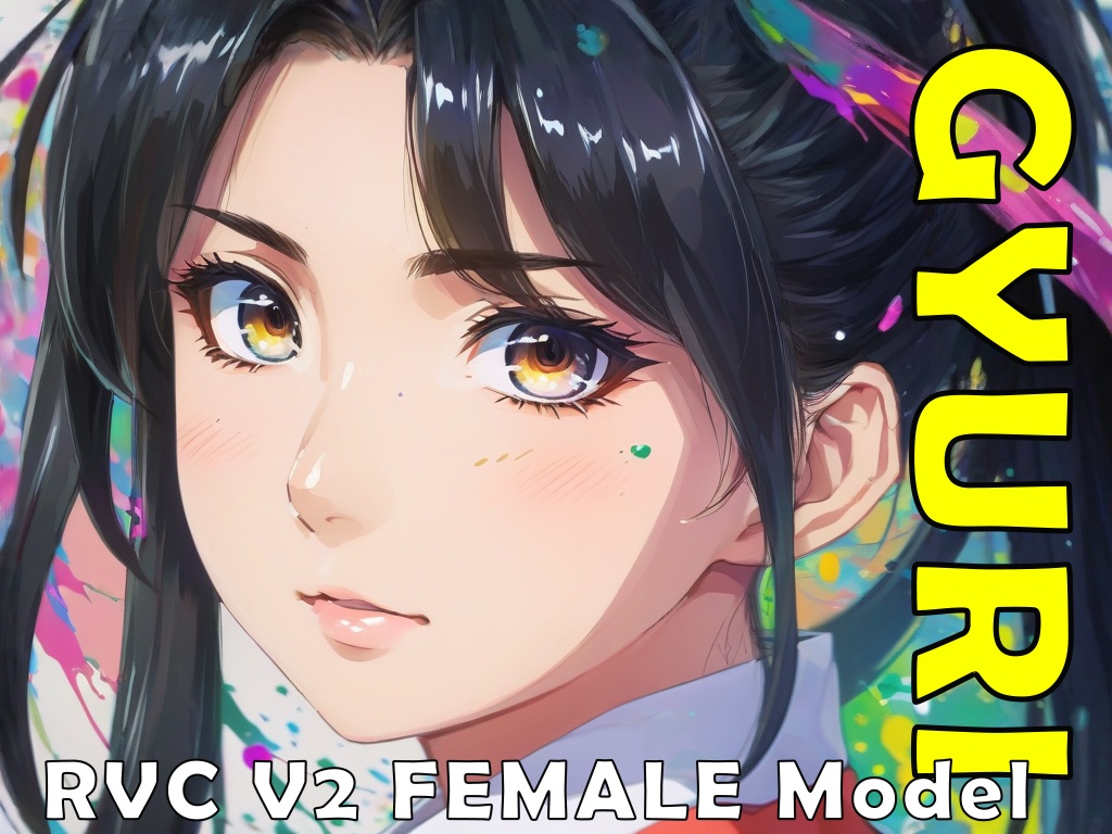[RVC] Voice Model - Gyuri [KLM-HFG / Rmvpe / fp32 / Live / 한국어 / 日本語 / VR:M]