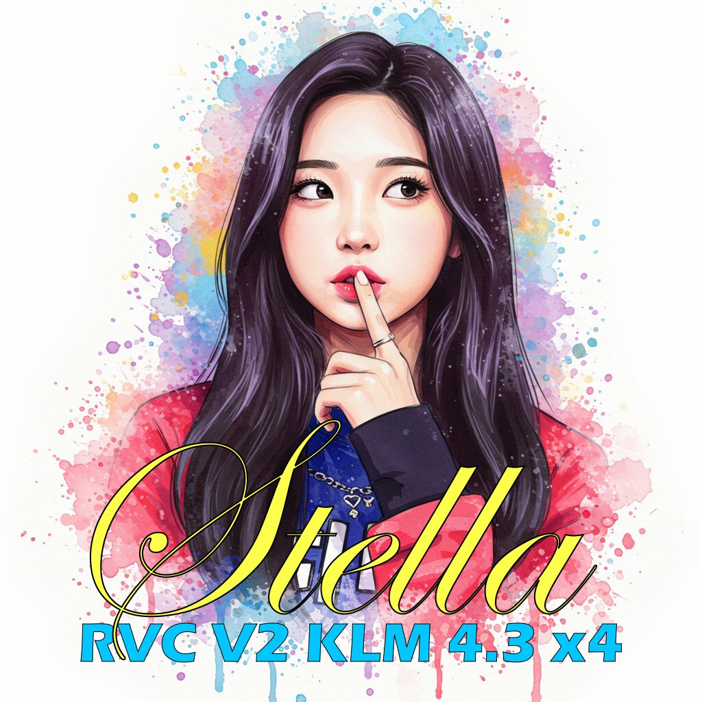 [RVC] Voice Model - Stella [KLM4.4 x2b / FP32 / Rvmpe / Pro Line / 한국어 VR:M]