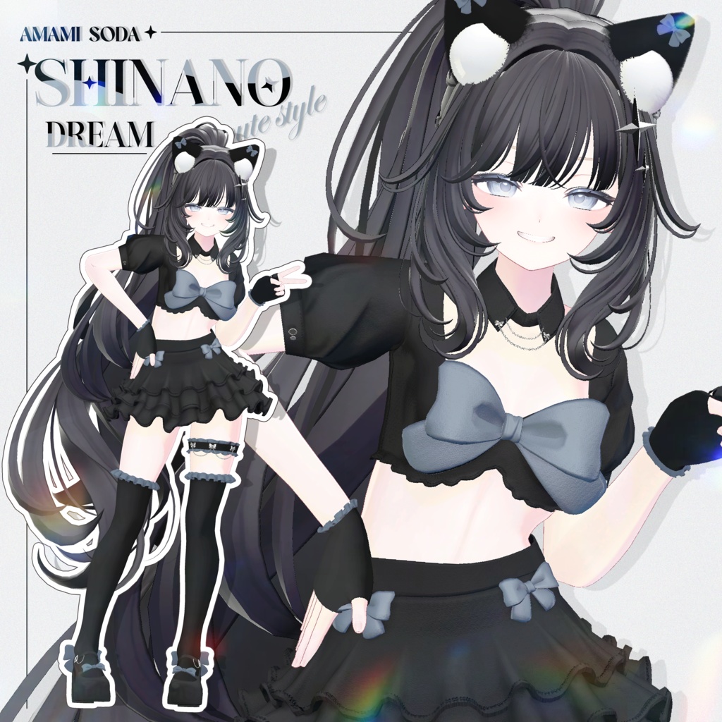 ✨SALE✨ - NEKO DREAM - 🖤リボンの衣装 フリル·スカート🖤