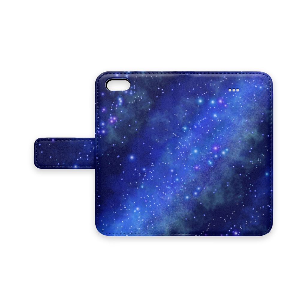 星空手帳型iPhoneケース