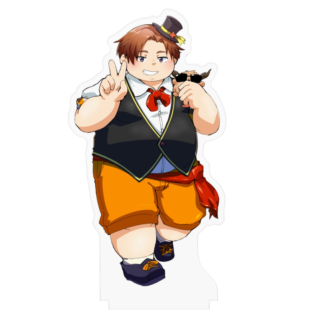 MOTTAI衣装のもみじくんアクスタ