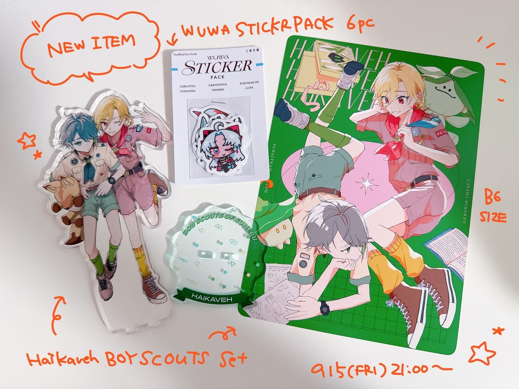 アクリルスタンド(ボーイスカウト)