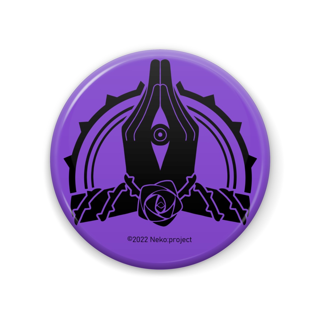 【御堂紫季】御堂教缶バッチ