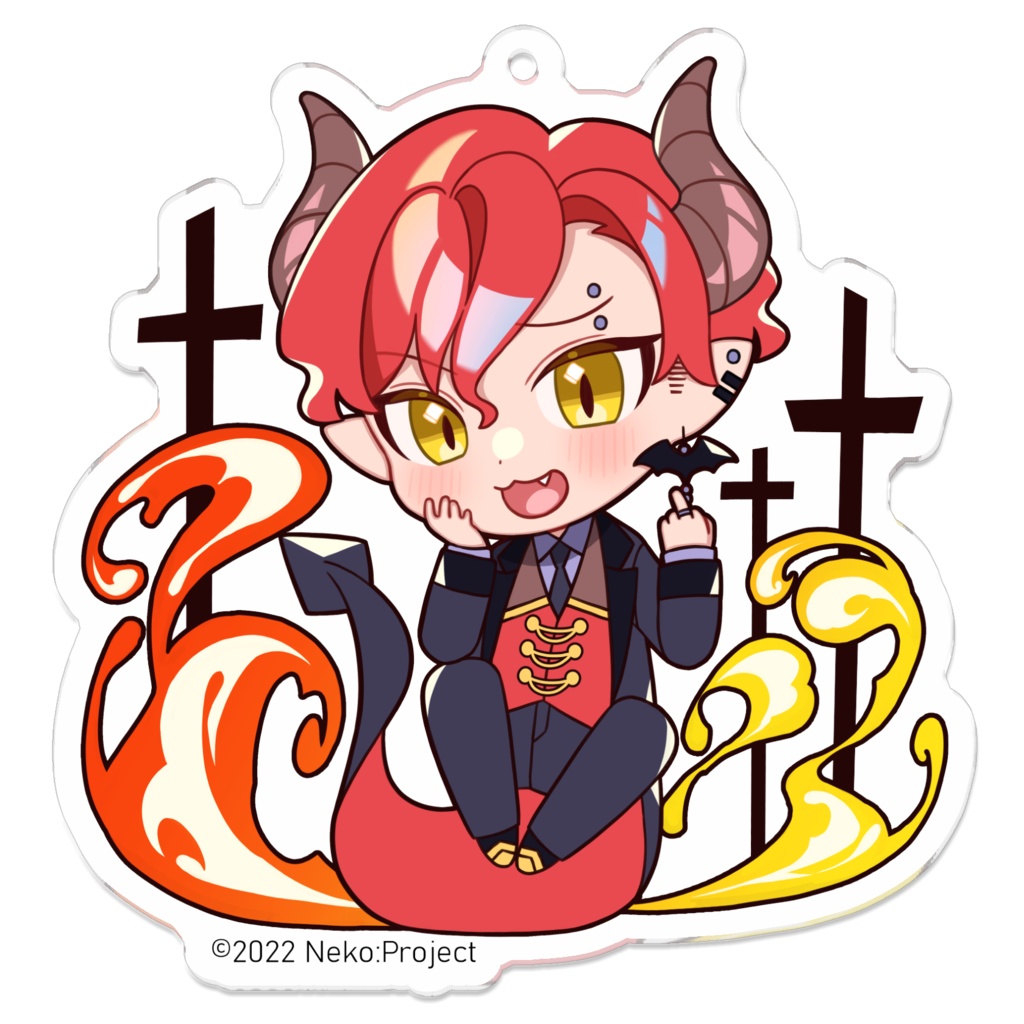【悪魔ダッチ】アクリルキーホルダー