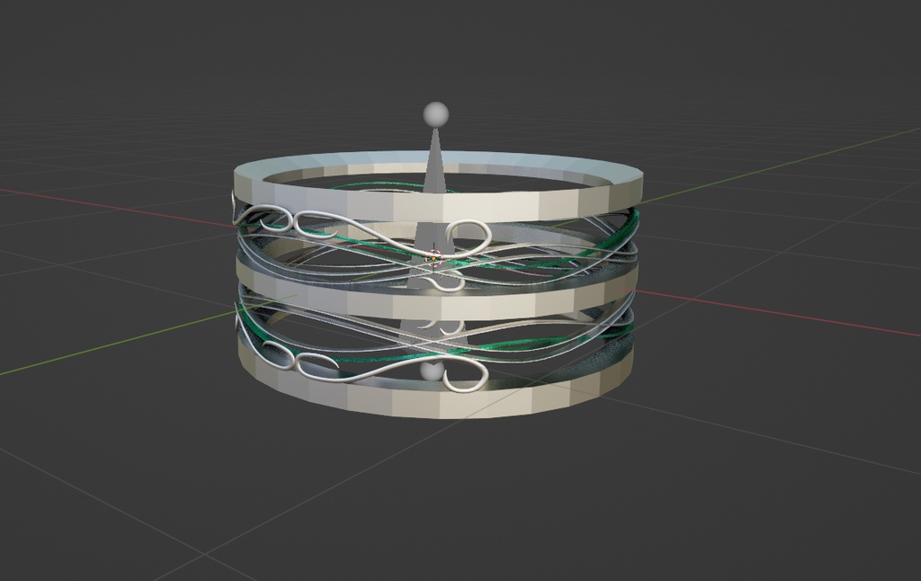 【3Dモデルデータ】【Ring】