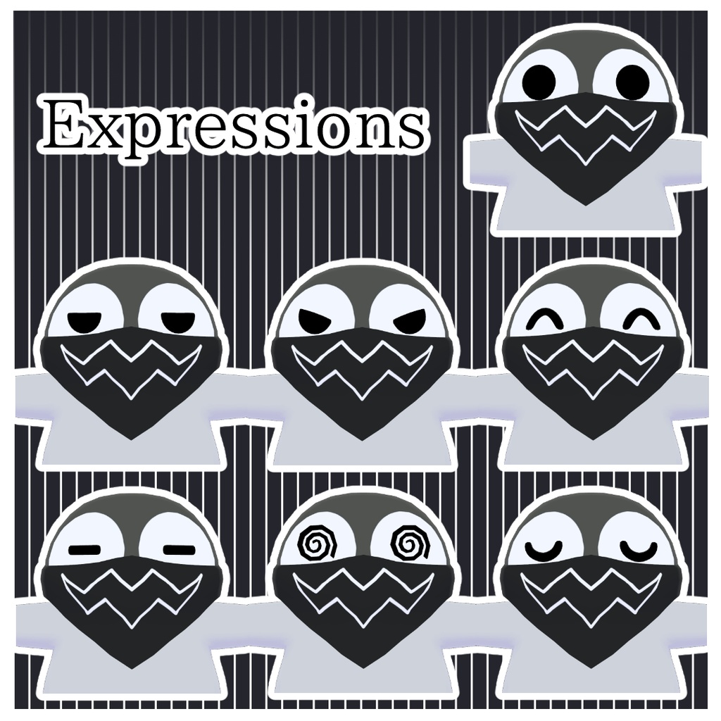 オリジナル3Dモデル「ギャングペンギン」(GangPenguin)