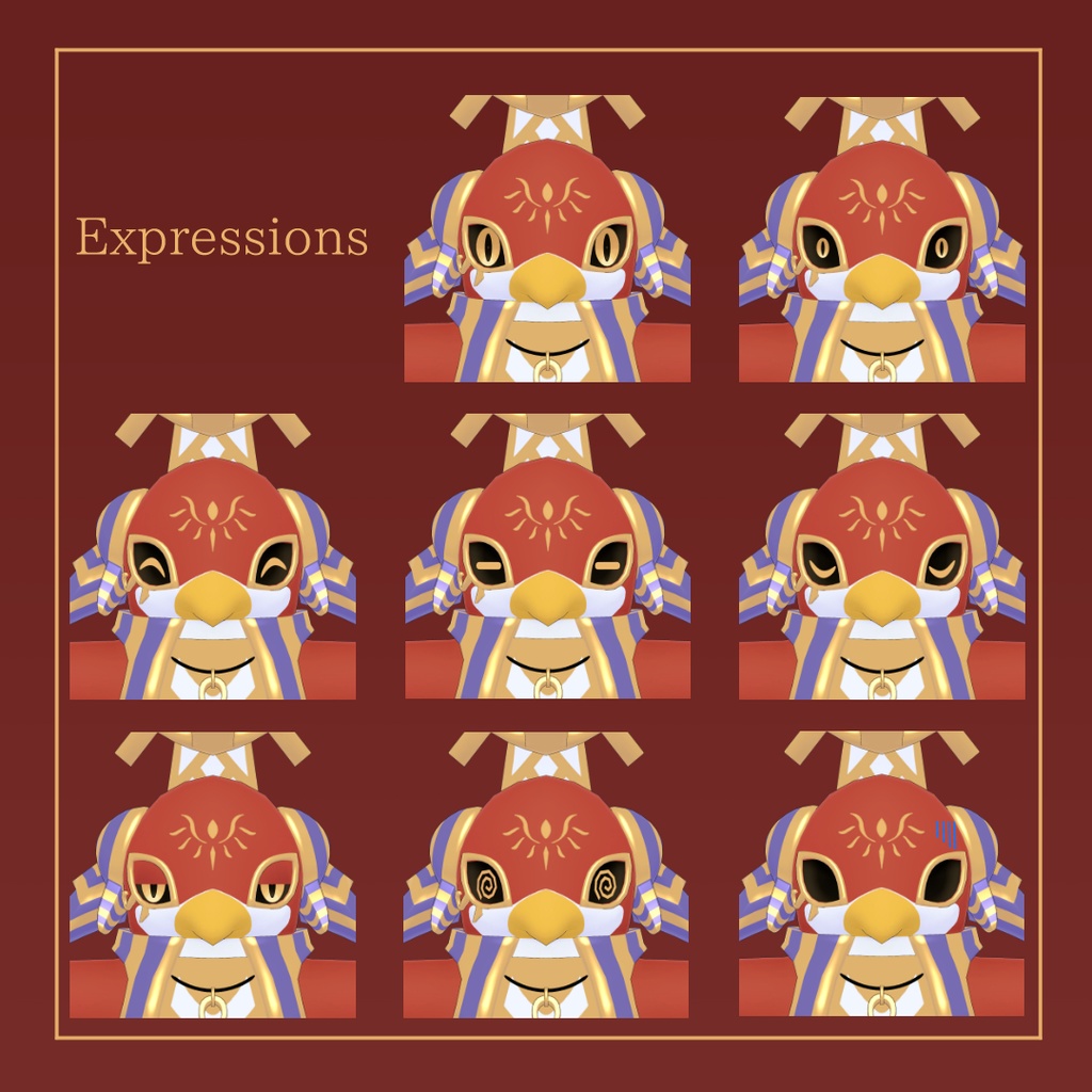 オリジナル3Dモデル「フレジェ」(Freje)