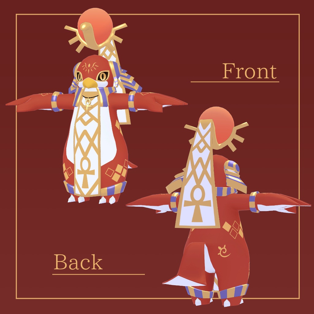 オリジナル3Dモデル「フレジェ」(Freje)