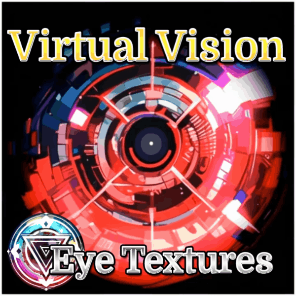 Vault 35 Eyes Animated Audio link Eyes - Eye Textures for 3D Models VRM, MMD, Avatars or VRCHAT 