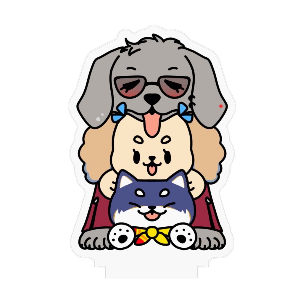 いぬさんだるま