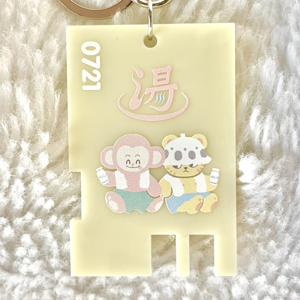 ルロー銭湯アクキー