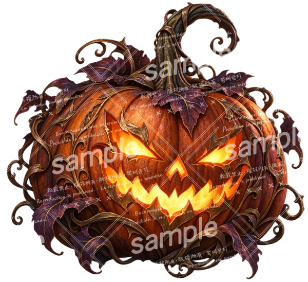 【配信やイラスト背景にも!】ゴシック調ハロウィン素材10点