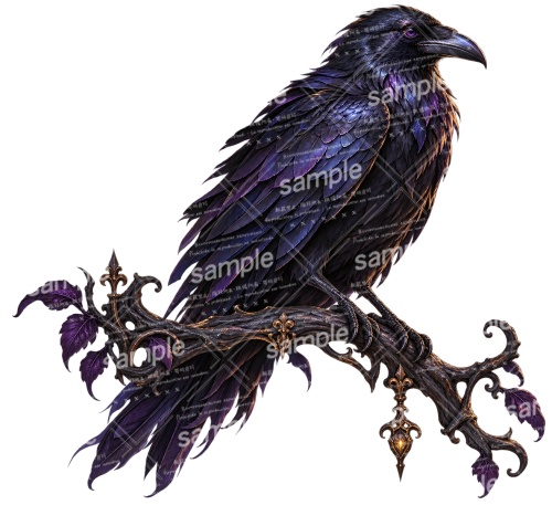 【配信やイラスト背景にも!】ゴシック調ハロウィン素材10点