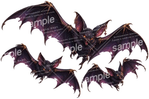 【配信やイラスト背景にも!】ゴシック調ハロウィン素材10点