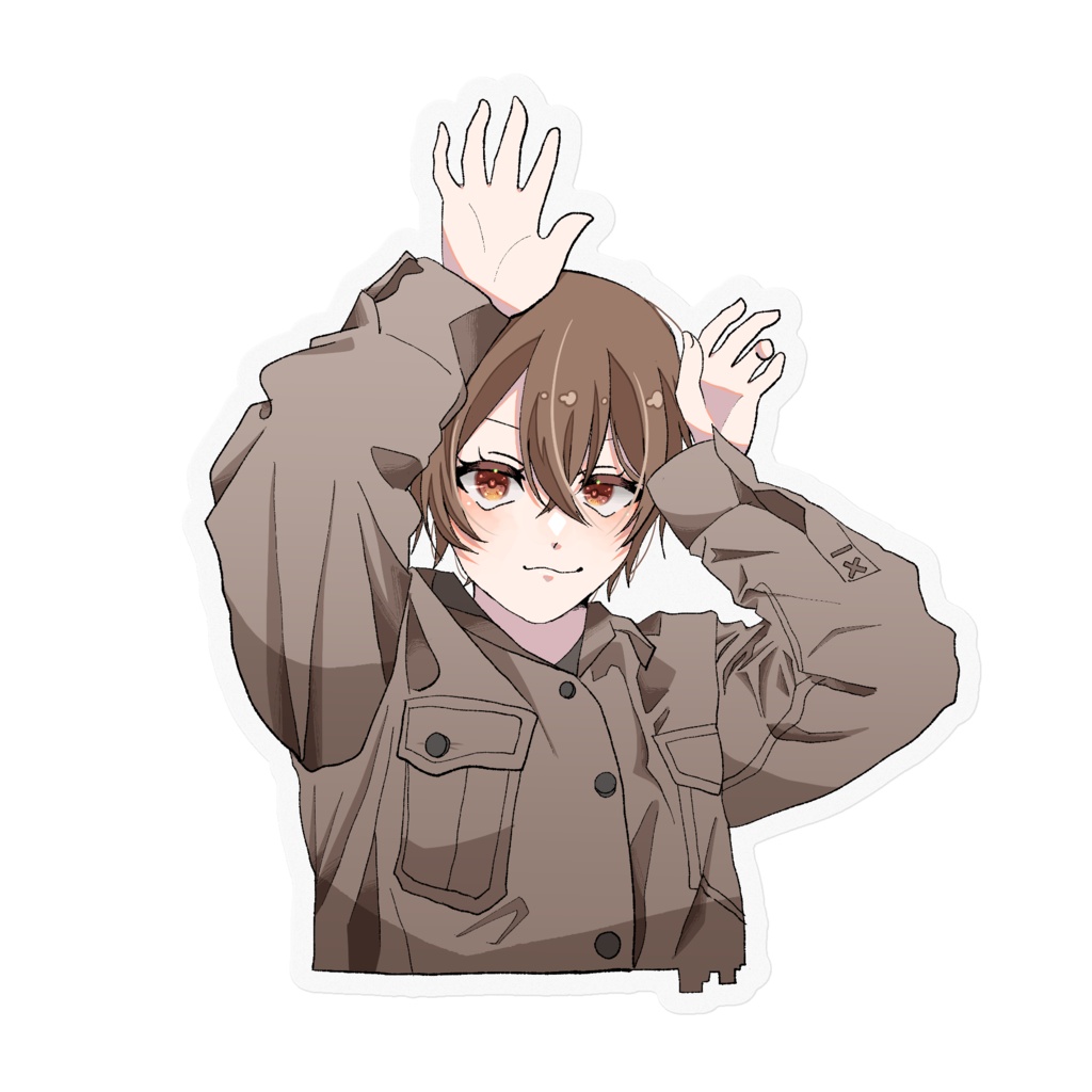 らびっともどき ステッカー