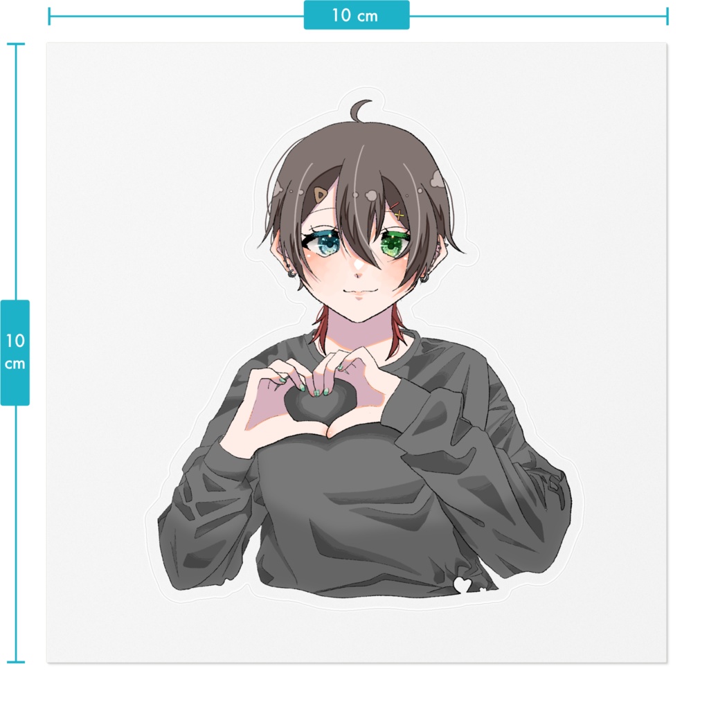 もえきゅん ステッカー