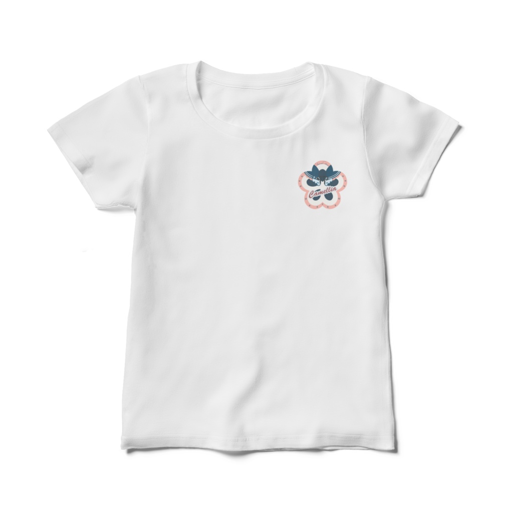 2023夏衣装-バックプリント+ワンポイントTシャツ-レディース