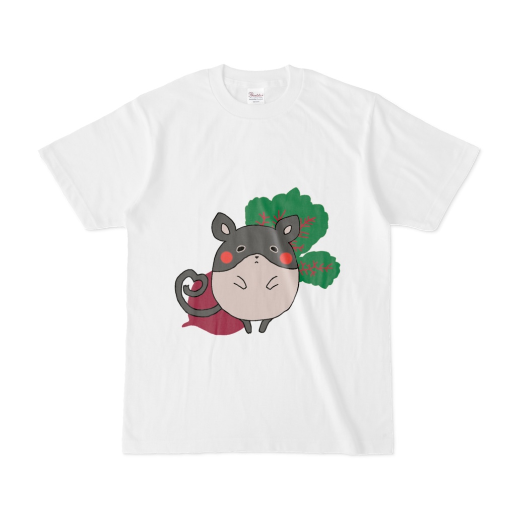 デグーマウスのどんぐりくんTシャツ
