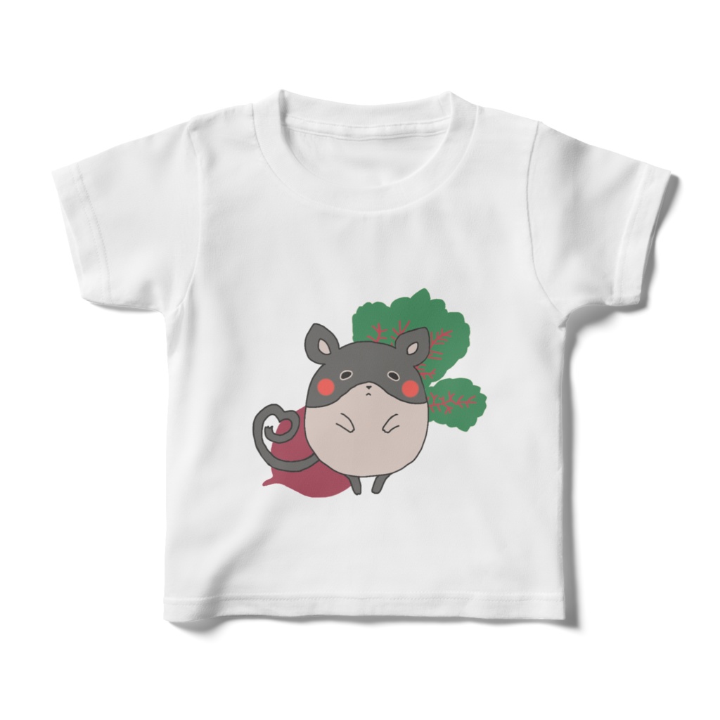 デグーマウスのどんぐりくんTシャツ(キッズ)