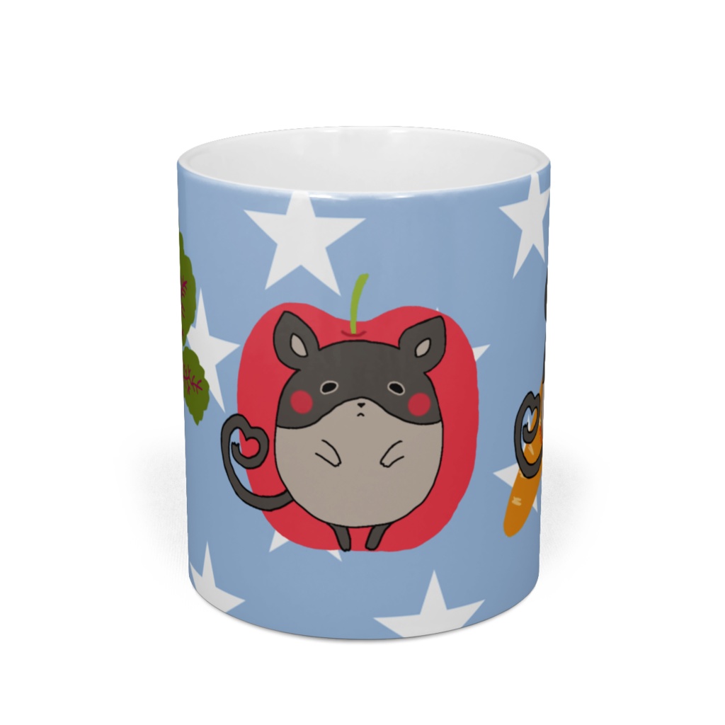 どんぐりくんマグカップ(星ブルー)