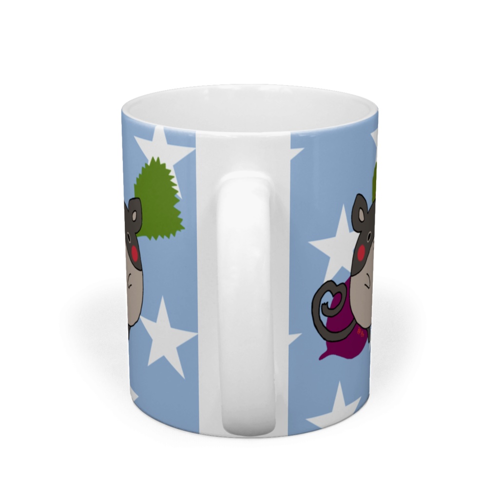 どんぐりくんマグカップ(星ブルー)