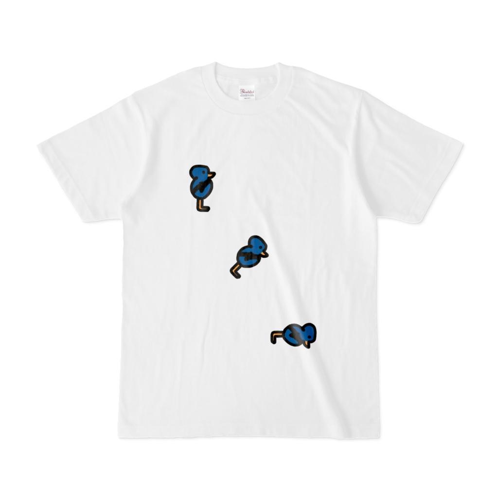 美脚ペンギンTシャツ