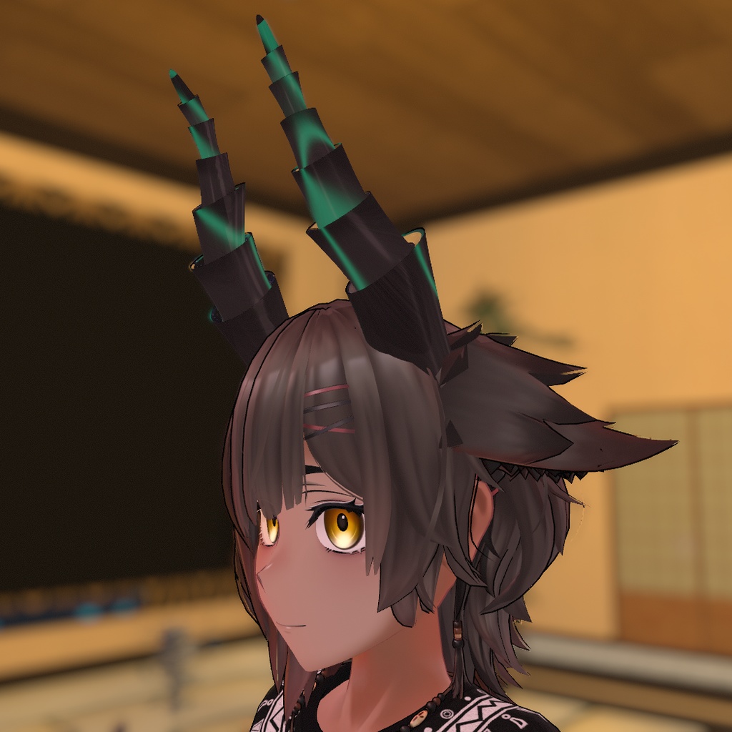 【無料】Kakuの角【VRChat想定】