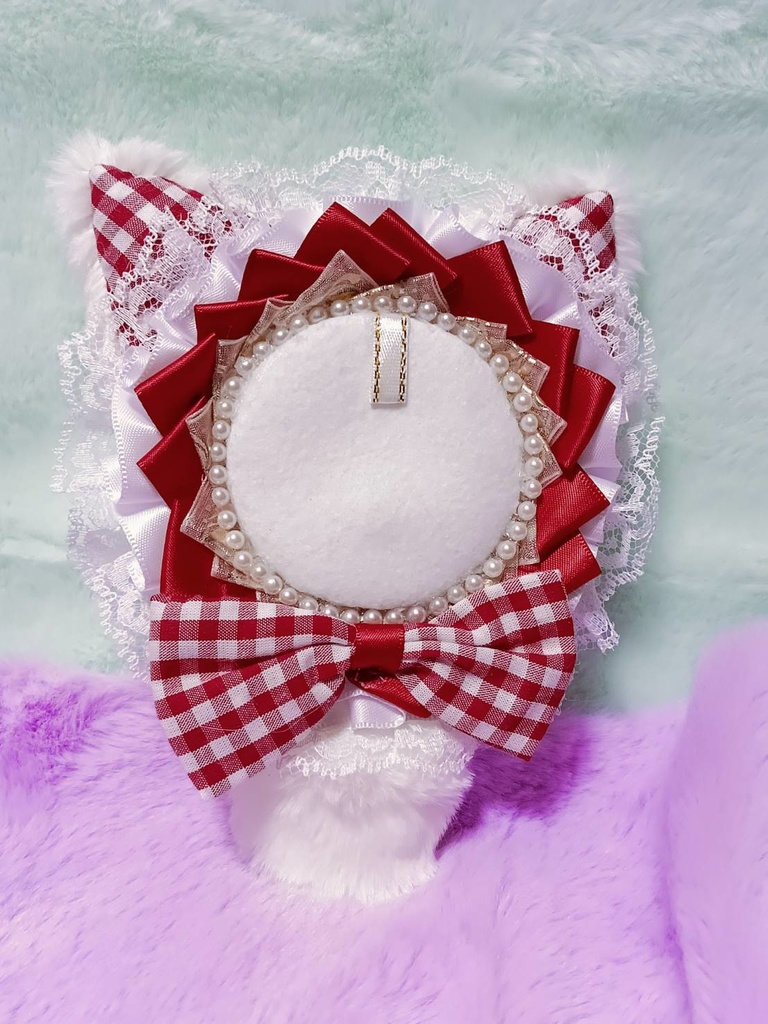 にゃんこロゼット(猫耳付きの可愛いロゼット)