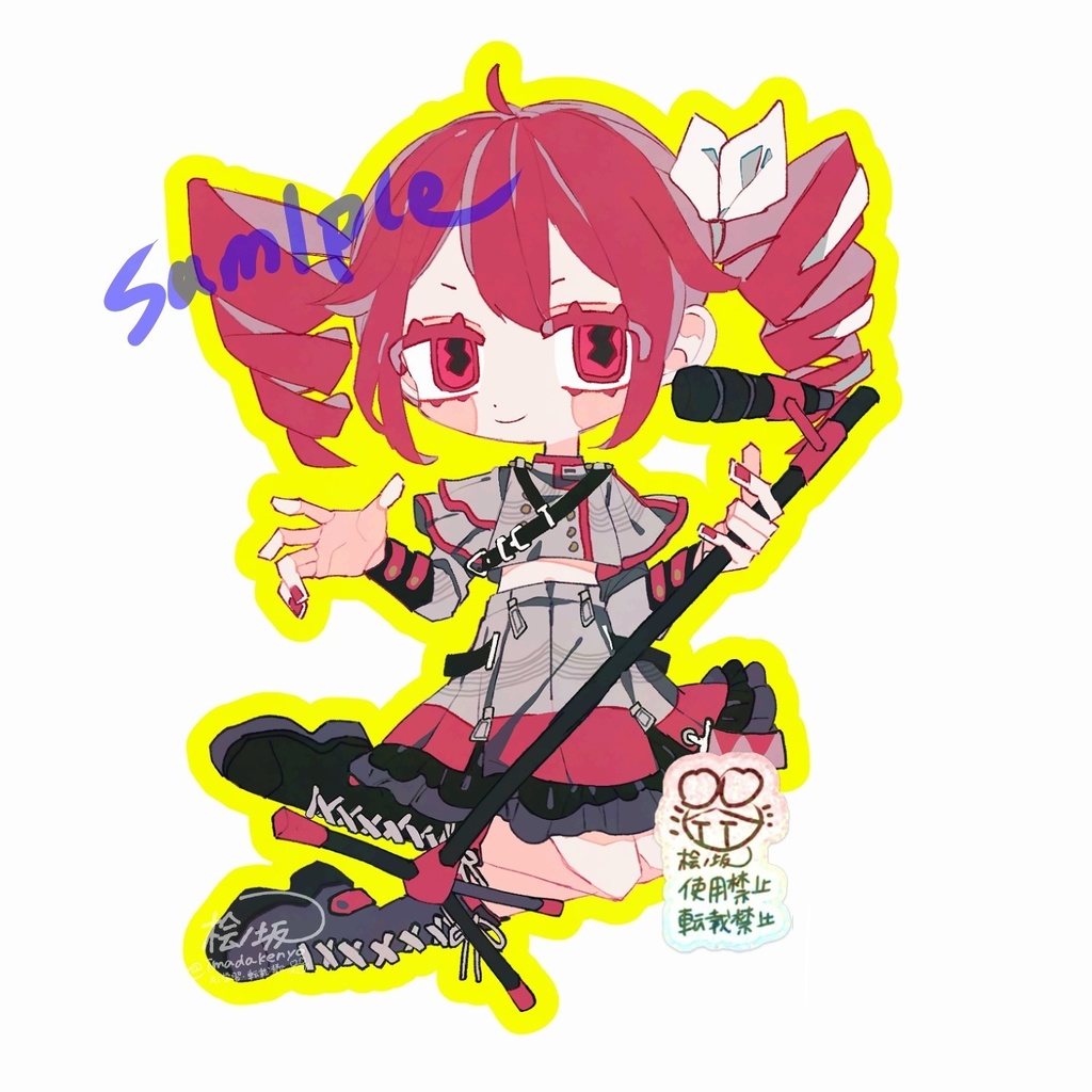 ※再販【フォロワー1万人記念】ステッカーセット