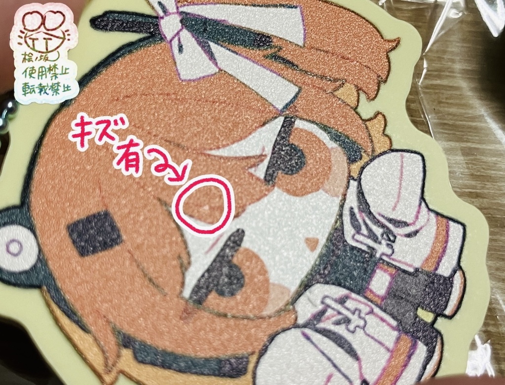 ※キズ・ヘコミ有※【フォロワー1万人記念】ミニアクキー（足立レイ）