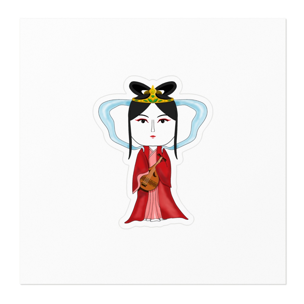 こけし「七福神シリーズ〜弁財天〜」