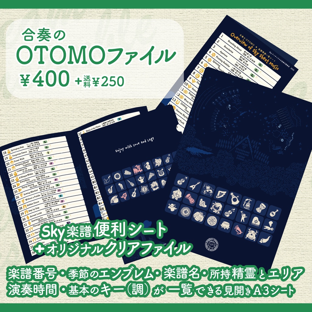 Sky合奏のOTOMOファイル⭐️ファンアート展Osaka版