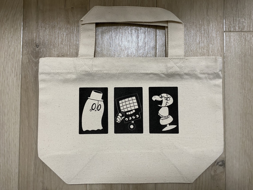 ゴースト組ミニトートバッグ