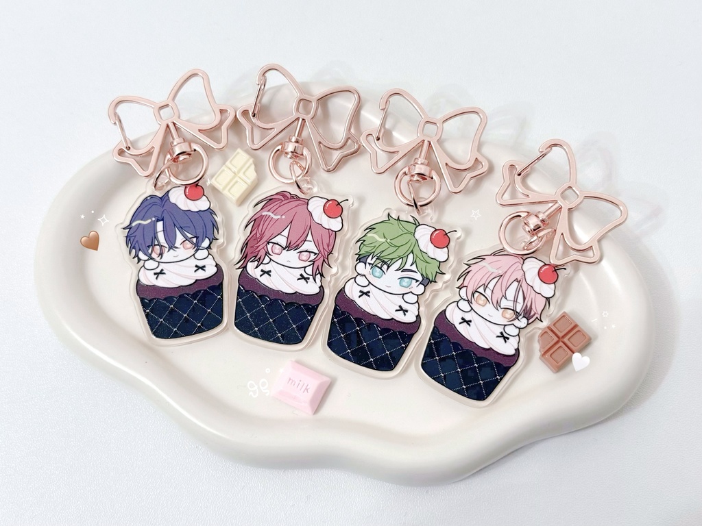 MDUアクリルキーホルダー