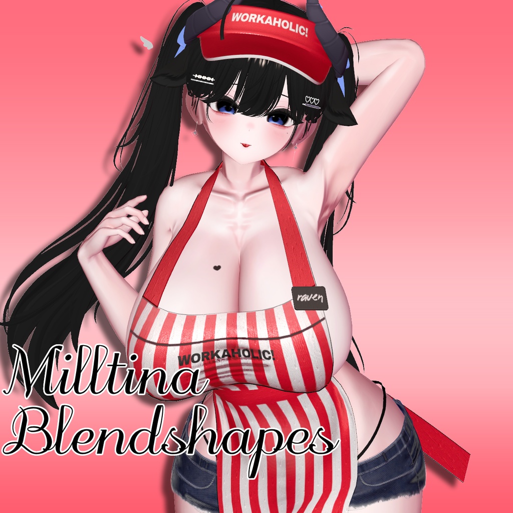 [Milltina/ミルティナ]ミルティナ専用表情BlendShape