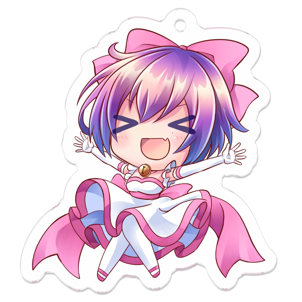 魔法少女シュネー 1st Anniversary デザインアクキー