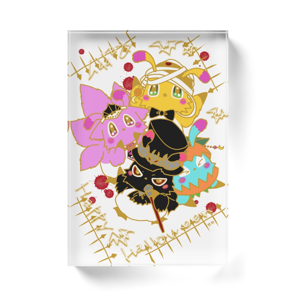 らっぴーはろうぃんぶろっく