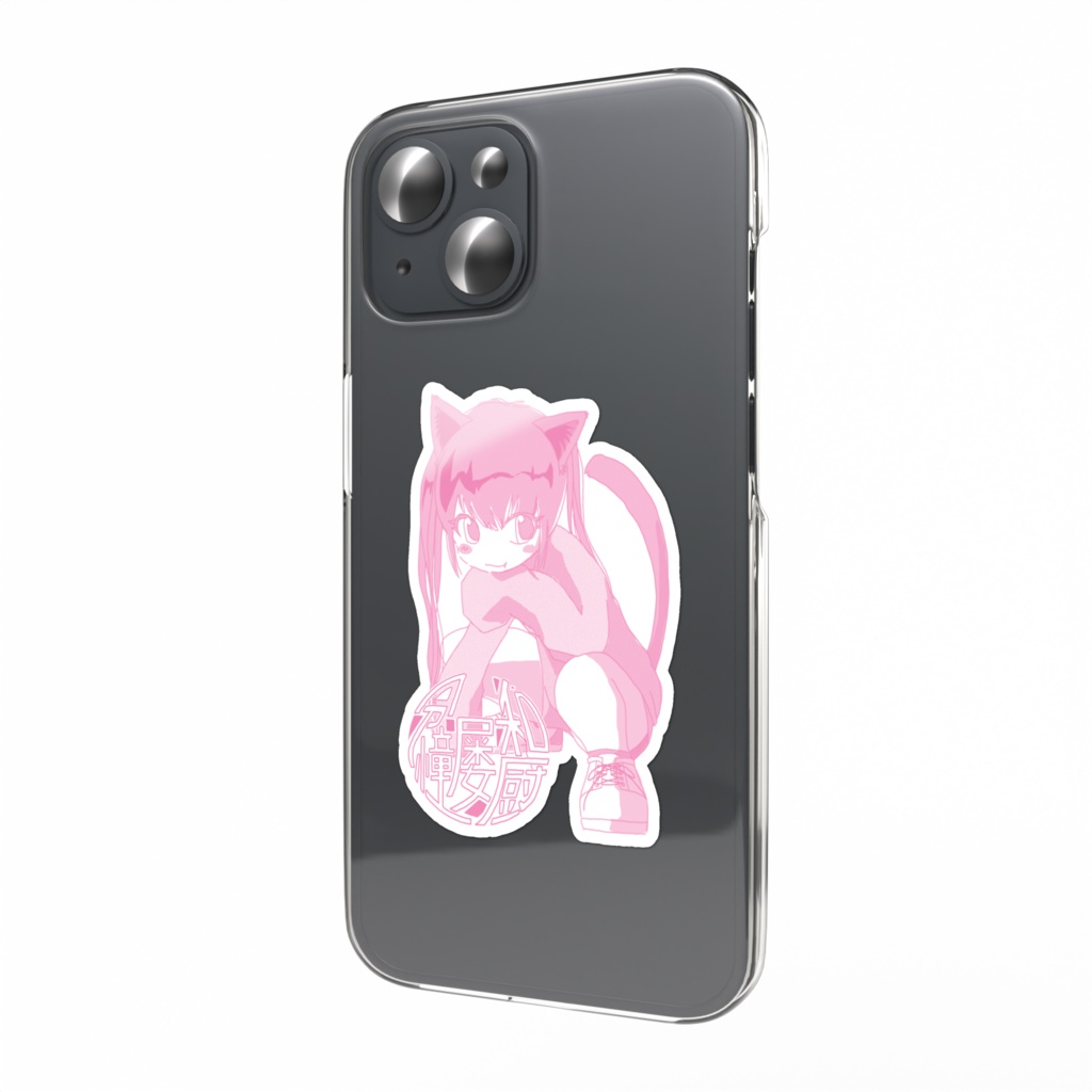 黒猫むすめステッカー