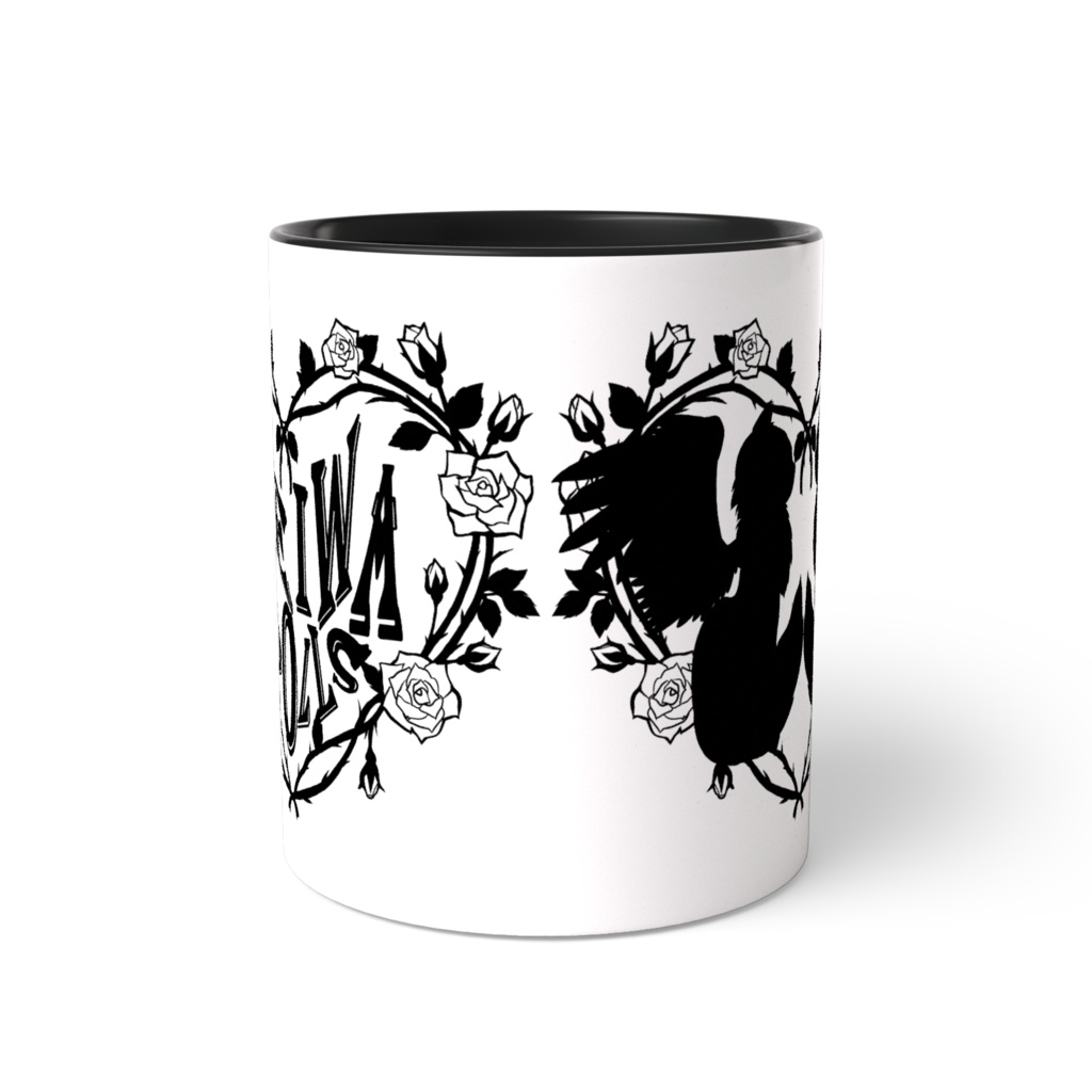 ロゴ薔薇or猫堕天使マグカップ
