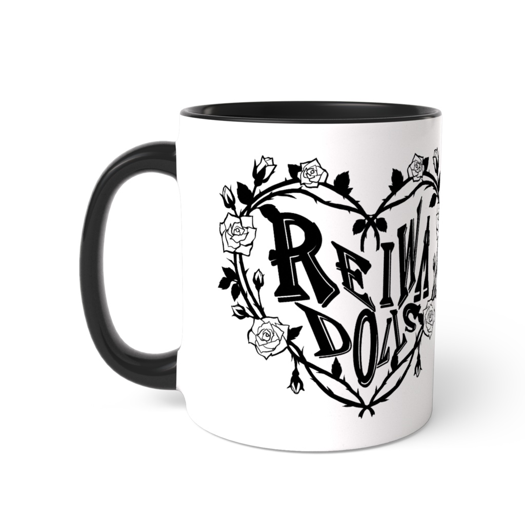 ロゴ薔薇or猫堕天使マグカップ